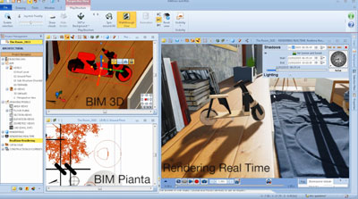 Edificius RTBIM BIM weblog ACCA: the 3D rendering software in real time integrated with BIM 