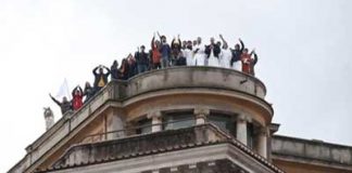 Protesta Giovani Architetti Italiani