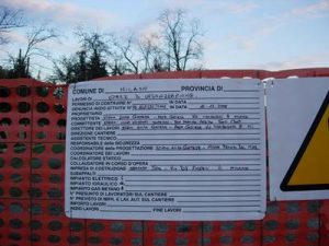 Cartello di cantiere: ecco tutte le indicazioni necessarie ... Foglio inizio lavori condominio