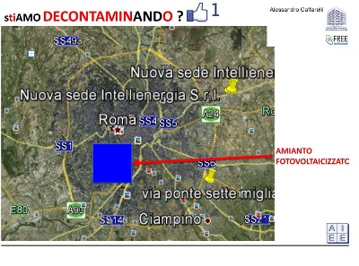 Rimozione amianto e sostituzione con fotovoltaico a Roma