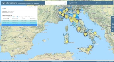 #Italiasicura: online la Mappa nazionale delle frane e delle alluvioni