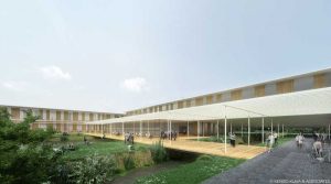 Campus universitario di Lodi progettato da Kengo Kuma