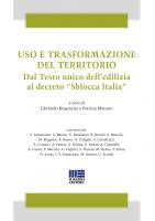 Uso e trasformazione del territorio